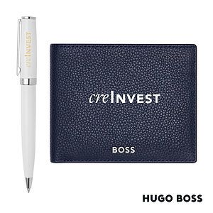 Hugo Boss® Ballpoint Pen & Wallet Set