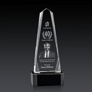 Geneva 3D Award on Base - Black