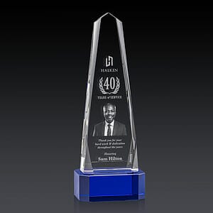 Geneva 3D Award on Base - Blue