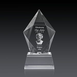 Devron 3D Award on Base - Clear