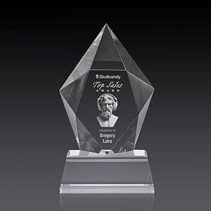 Devron 3D Award on Base - Clear