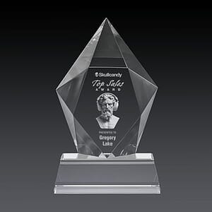 Devron 3D Award on Base - Clear