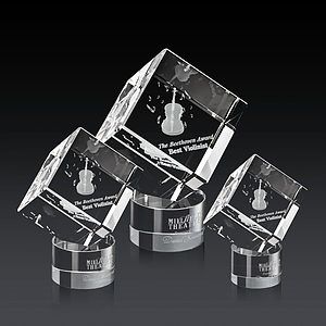 Burrill 3D Award on Marvel Base - Clear