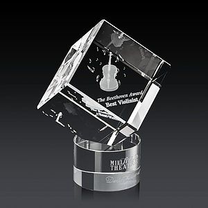 Burrill 3D Award on Marvel Base - Clear