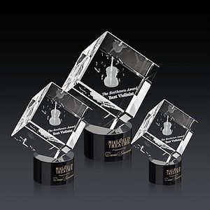 Burrill 3D Award on Marvel Base - Black