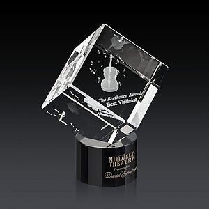 Burrill 3D Award on Marvel Base - Black