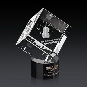 Burrill 3D Award on Marvel Base - Black
