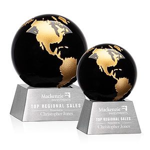 Ryegate Globe Award - Black/Gold
