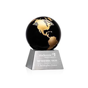 Ryegate Globe Award - Black/Gold