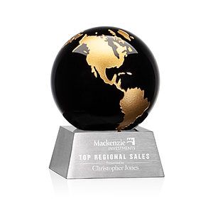 Ryegate Globe Award - Black/Gold