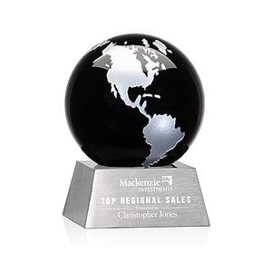 Ryegate Globe Award - Black/Silver
