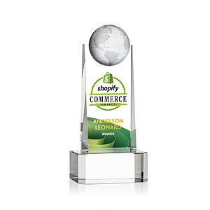 Sherbourne Globe VividPrint™ Award - Clear