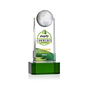 Sherbourne Globe VividPrint™ Award - Green