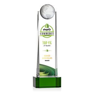 Sherbourne Globe VividPrint™ Award - Green
