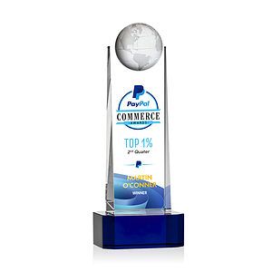 Sherbourne Globe VividPrint™ Award - Blue