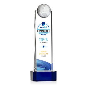Sherbourne Globe VividPrint™ Award - Blue