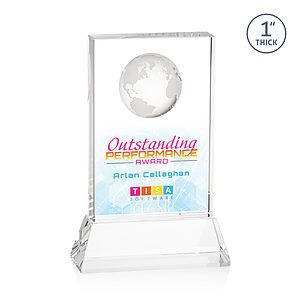 Ambassador VividPrint™ Award on Base - Clear
