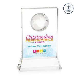 Ambassador VividPrint™ Award on Base - Clear