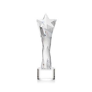 Arlington Star Award on Marvel Base - Clear