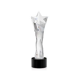 Arlington Star Award on Marvel Base - Black