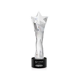 Arlington Star Award on Marvel Base - Black