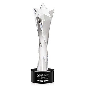 Arlington Star Award on Marvel Base - Black