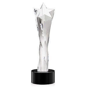 Arlington Star Award on Marvel Base - Black