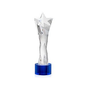 Arlington Star Award on Marvel Base - Blue