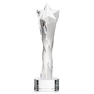 Arlington Star Award on Paragon Base - Clear