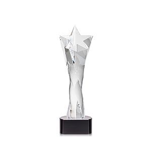 Arlington Star Award on Paragon Base - Black