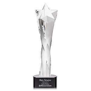 Arlington Star Award on Paragon Base - Black