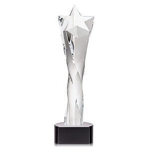 Arlington Star Award on Paragon Base - Black