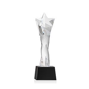 Arlington Star Award on Robson Base - Black