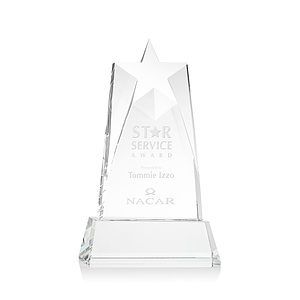Millington Star on Base - Clear