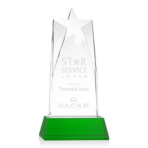 Millington Star on Base - Green