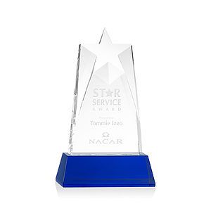 Millington Star on Base - Blue