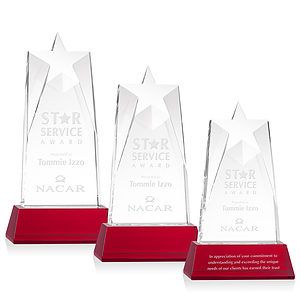 Millington Star on Base - Red