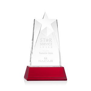 Millington Star on Base - Red