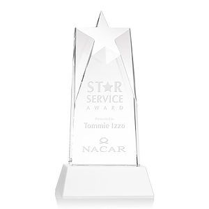 Millington Star on Base - White