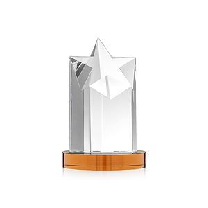 Berkeley VividPrint™ Award on Condor Base - Amber