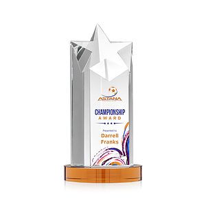 Berkeley VividPrint™ Award on Condor Base - Amber