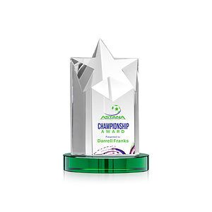 Berkeley VividPrint™ Award on Condor Base - Green