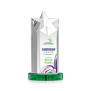 Berkeley VividPrint™ Award on Condor Base - Green