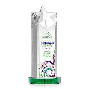 Berkeley VividPrint™ Award on Condor Base - Green