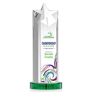 Berkeley VividPrint™ Award on Condor Base - Green