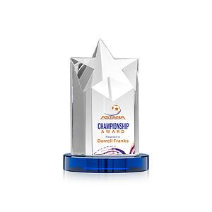 Berkeley VividPrint™ Award on Condor Base - Blue