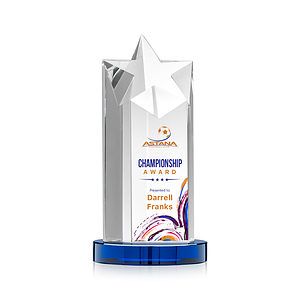 Berkeley VividPrint™ Award on Condor Base - Blue