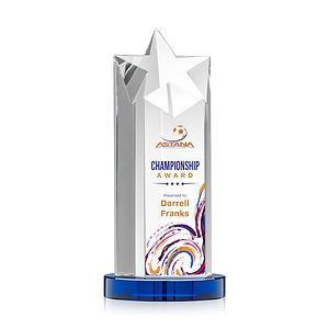 Berkeley VividPrint™ Award on Condor Base - Blue