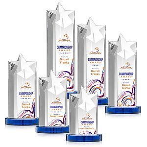 Berkeley VividPrint™ Award on Condor Base - Blue