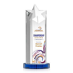 Berkeley VividPrint™ Award on Condor Base - Blue